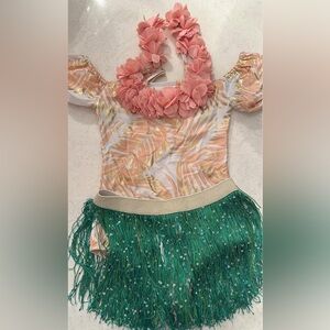 Tropical Hula Dancer Kids swimsuit